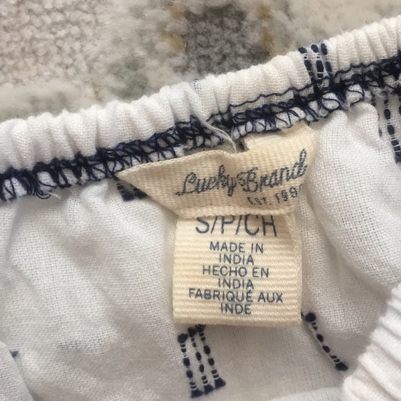 Lucky Brand Tulip Back Top Womens Size S - Picture 4 of 6